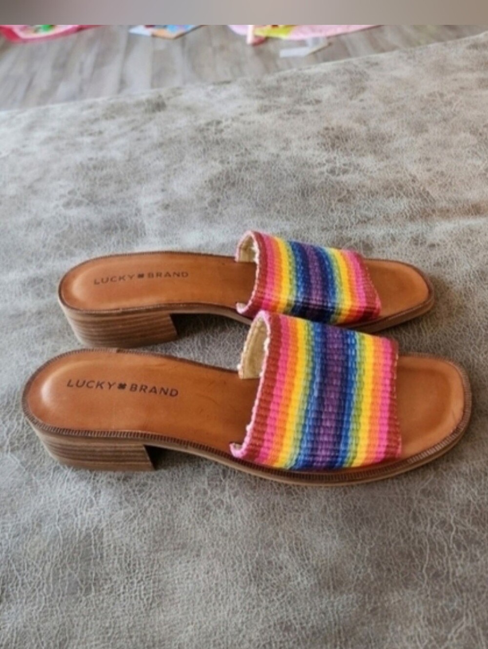 Lucky Brand Frijana Sandal Heel - Picture 4 of 7